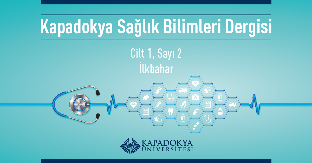 Kapadokya Sağlık Bilimleri Dergisinin İkinci Sayısı Yayımlandı